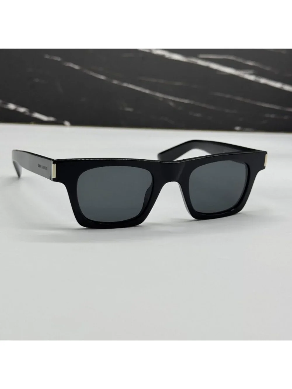 NWT Saint Laurent SL719 001 Black Unisex Sunglasses